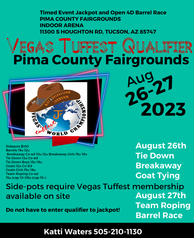 Vegas Tuffest Qualifier Schedule Johnson Sportline