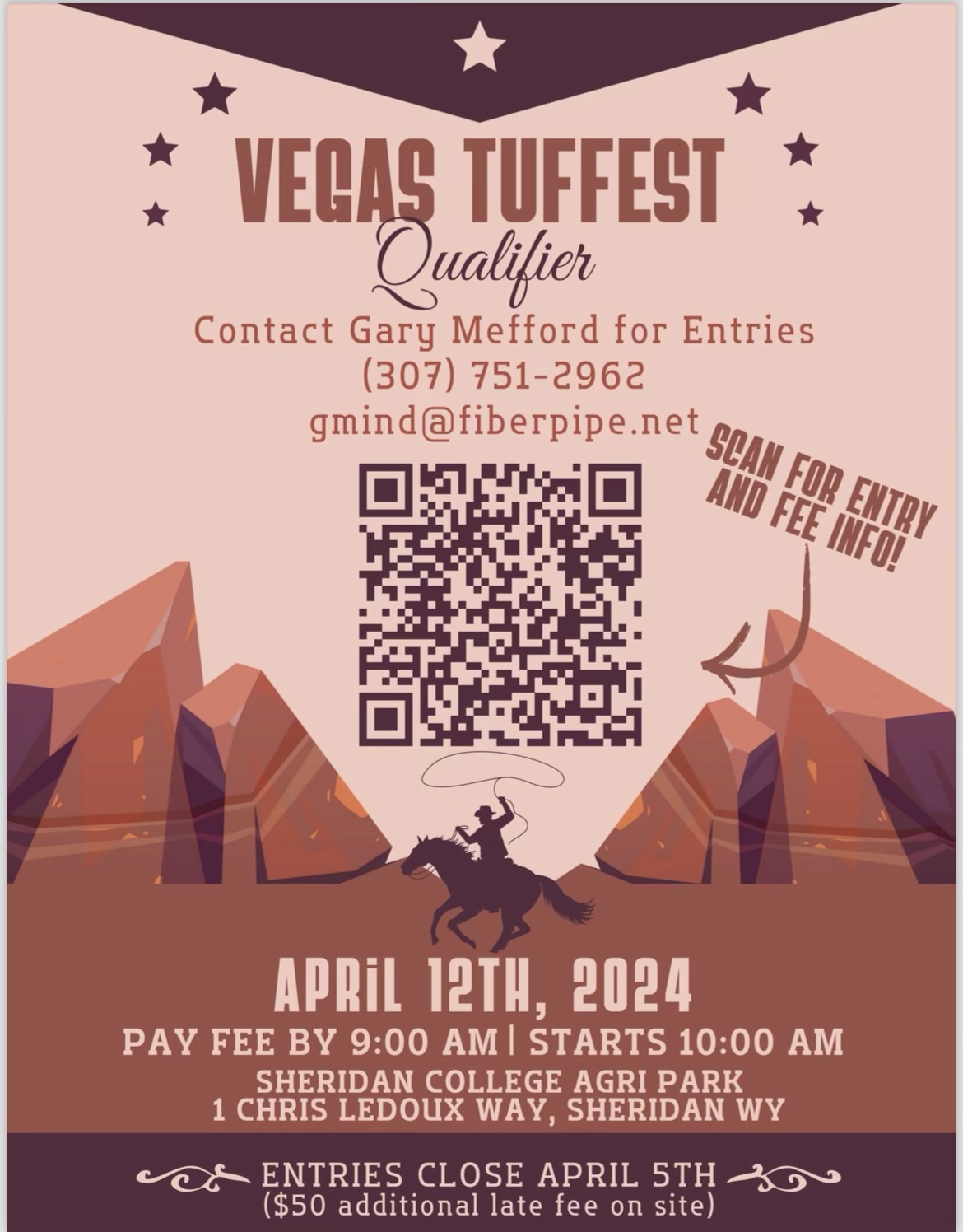 Vegas Tuffest Qualifier Schedule Johnson Sportline
